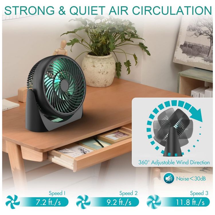 Ventilador-de-Mesa-Portatil-com-Controle-Remoto-e-Luz-foto-2