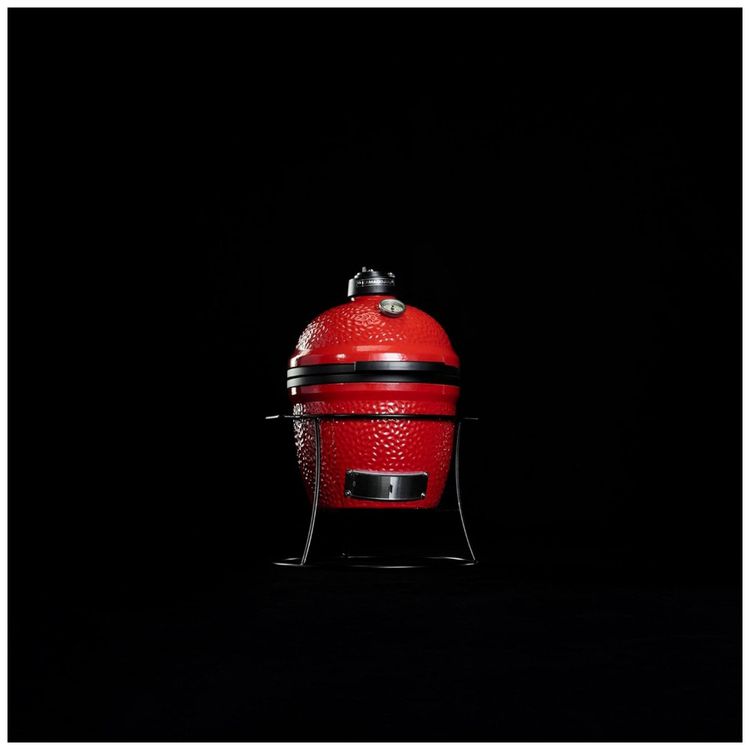 Churrasqueira-a-Carvao-Portatil-em-Aco-Inoxidavel-KAMADO-foto-5