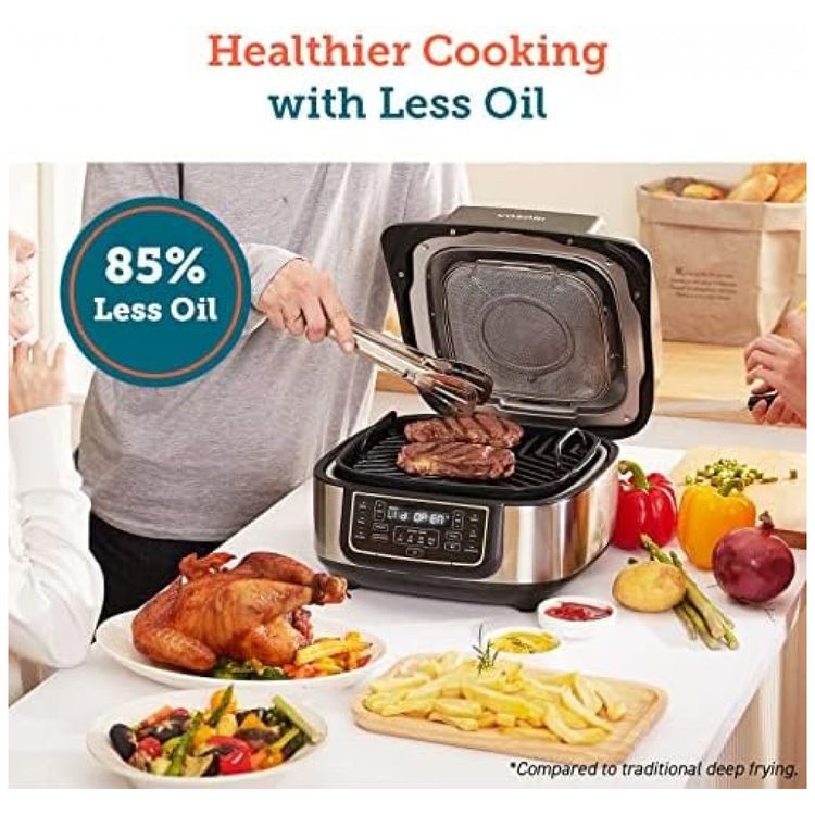 Fritadeira-Eletrica-AirFryer-6L-em-Aco-Inoxidavel-com-Painel-foto-3