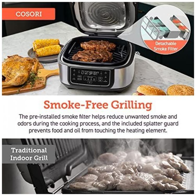 Fritadeira-Eletrica-AirFryer-6L-em-Aco-Inoxidavel-com-Painel-foto-4