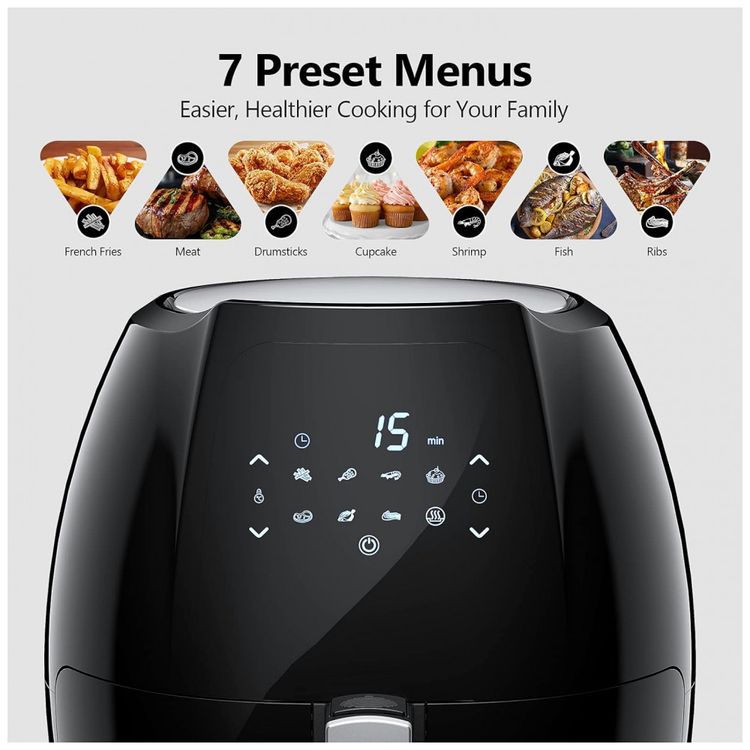 Fritadeira-Eletrica-AirFryer-7.4L-com-Painel-Digital-e-foto-3