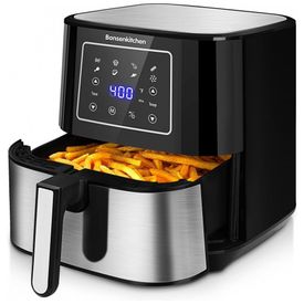 Fritadeira-Eletrica-AirFryer-6L-em-Aco-Inoxidavel-com-Painel-foto-0