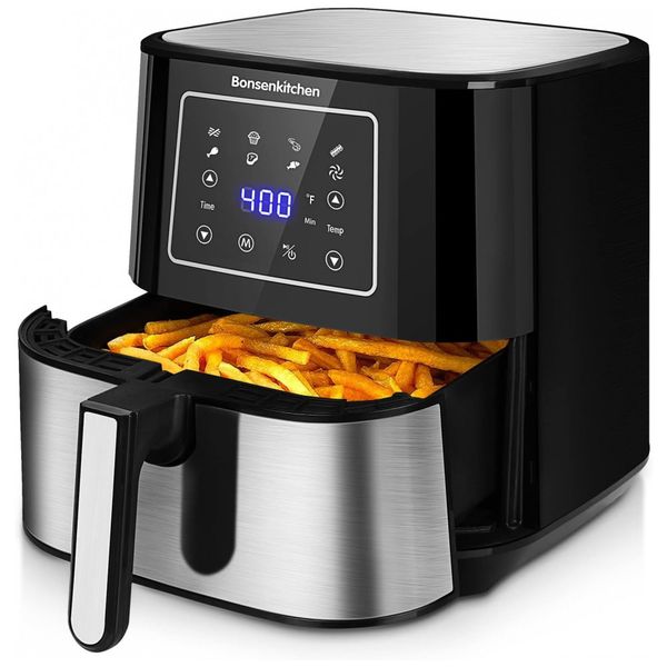 Fritadeira-Eletrica-AirFryer-6L-em-Aco-Inoxidavel-com-Painel-foto-0