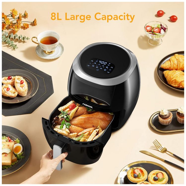 Fritadeira-Eletrica-AirFryer-8.5L-com-Painel-Digital-e-foto-2