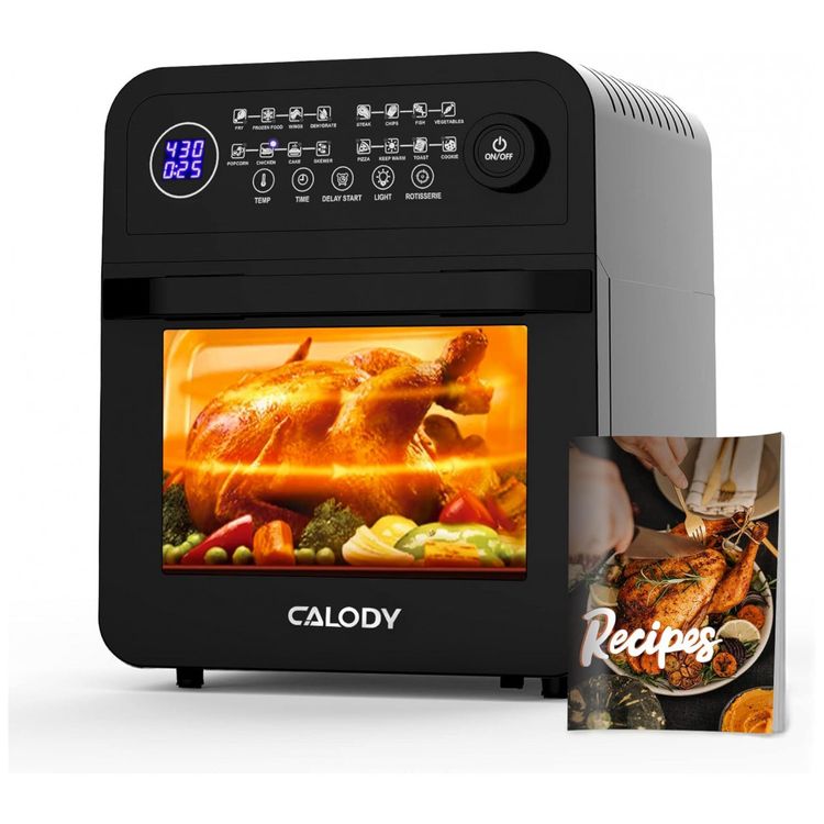 Fritadeira-Eletrica-AirFryer-12.7L-em-Aco-Inoxidavel-com-foto-0