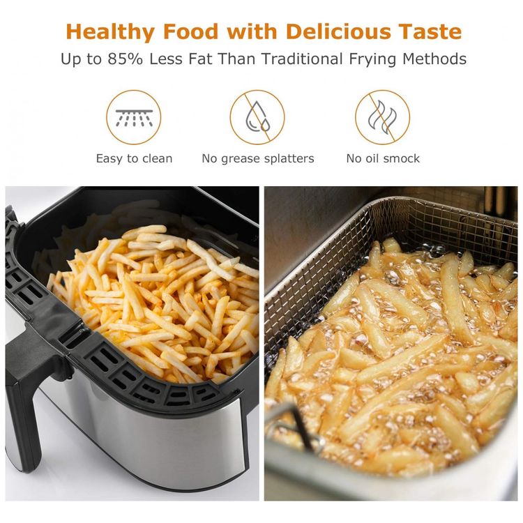 Fritadeira-Eletrica-AirFryer-6L-em-Aco-Inoxidavel-com-Painel-foto-3
