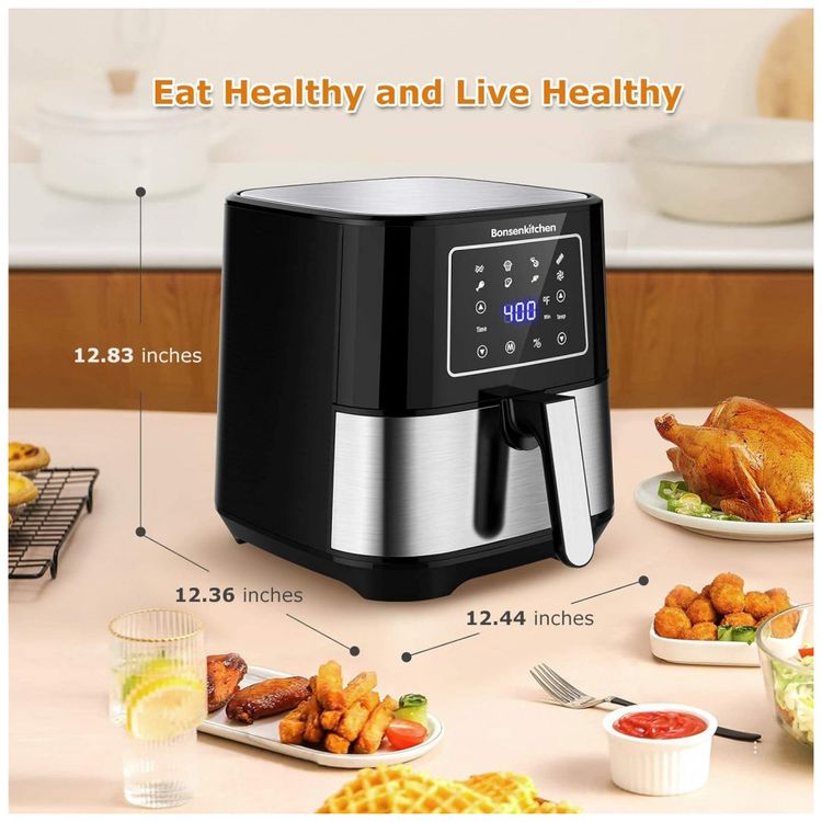 Fritadeira-Eletrica-AirFryer-6L-em-Aco-Inoxidavel-com-Painel-foto-5