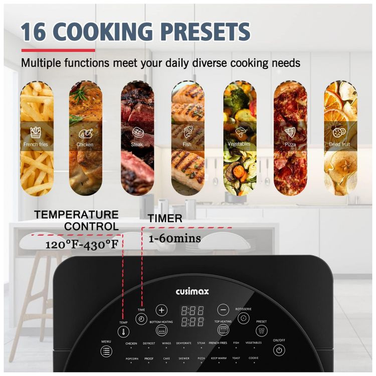 Fritadeira-Eletrica-AirFryer-15.5L-em-Aco-Inoxidavel-com-foto-2