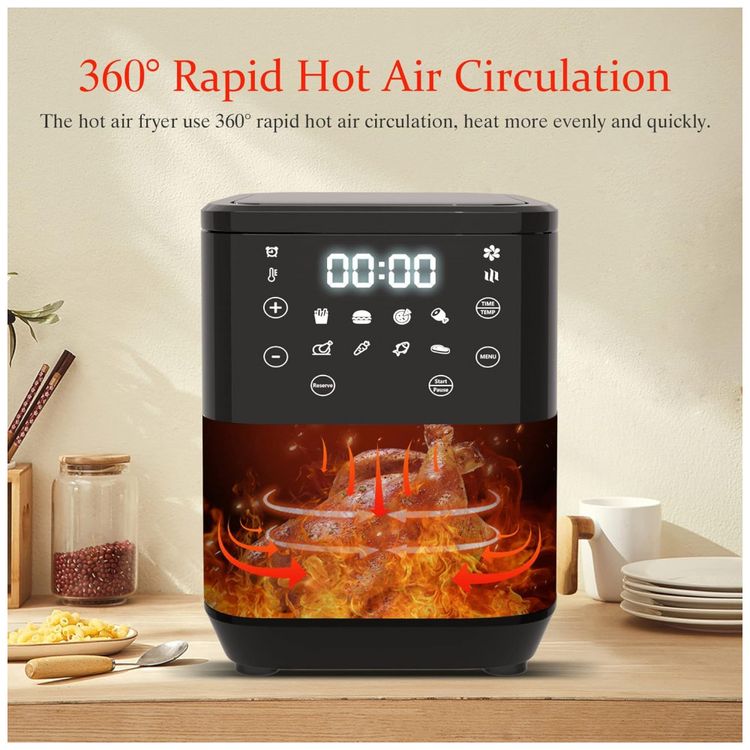 Fritadeira-Eletrica-AirFryer-3.4L-com-Painel-Digital-e-foto-2
