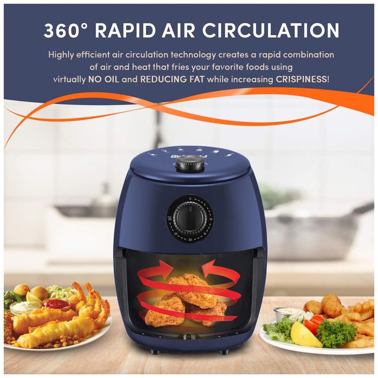 Fritadeira-Eletrica-AirFryer-2L-com-Temperatura-Ajustavel-e-foto-1
