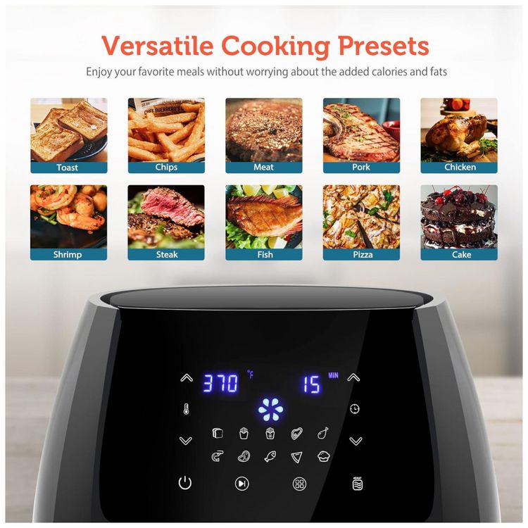Fritadeira-Eletrica-AirFryer-5.5L-com-Painel-Digital-e-Cesto-foto-1