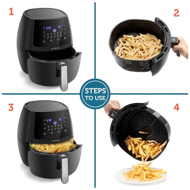 Fritadeira-Eletrica-AirFryer-5.5L-com-Painel-Digital-e-Cesto-foto-5