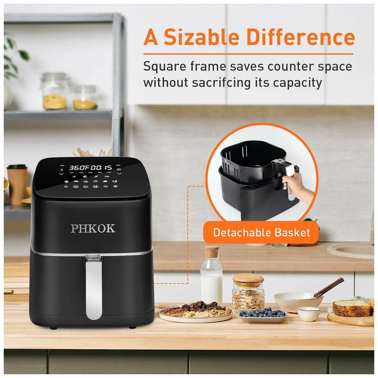 Fritadeira-Eletrica-AirFryer-7L-com-Painel-Digital-e-Cesto-foto-5