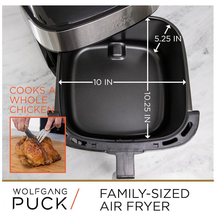 Fritadeira-Eletrica-AirFryer-9.7L-em-Aco-Inoxidavel-com-foto-1