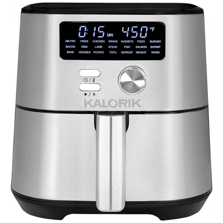 Fritadeira-Eletrica-AirFryer-4L-em-Aco-Inoxidavel-com-Painel-foto-0