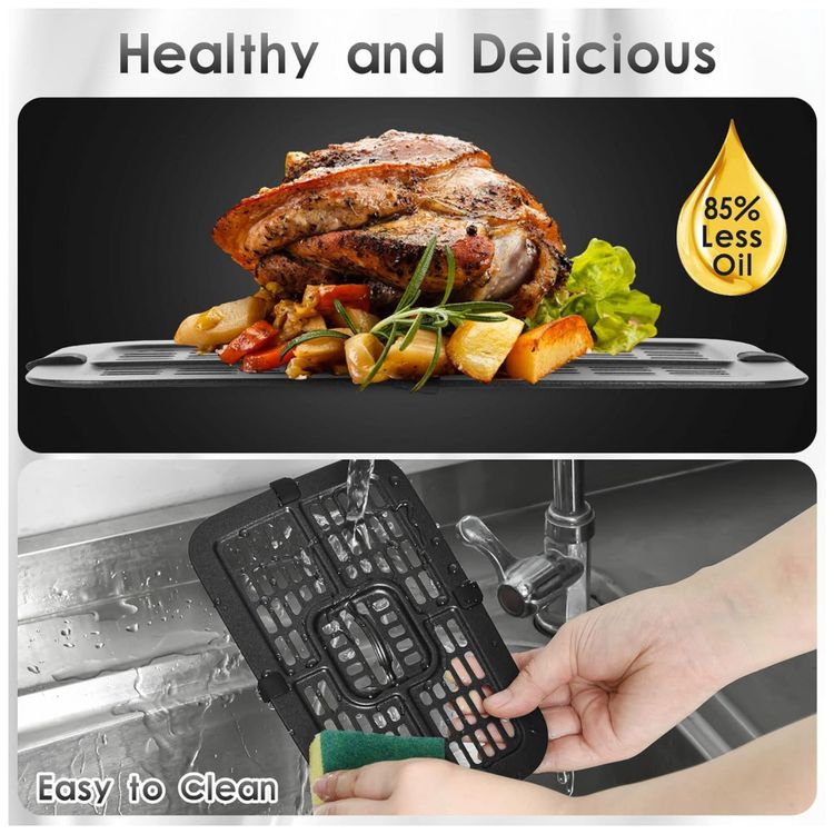 Fritadeira-Eletrica-AirFryer-4L-em-Aco-Inoxidavel-com-Cesto-foto-3