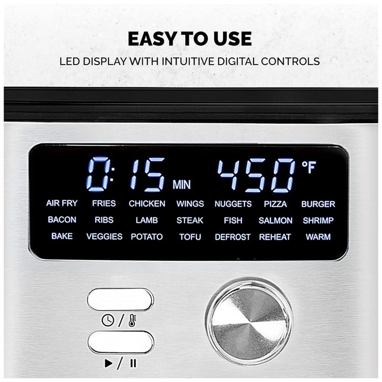 Fritadeira-Eletrica-AirFryer-4L-em-Aco-Inoxidavel-com-Painel-foto-3