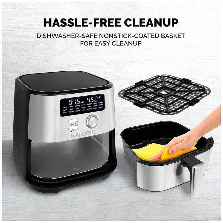 Fritadeira-Eletrica-AirFryer-4L-em-Aco-Inoxidavel-com-Painel-foto-5