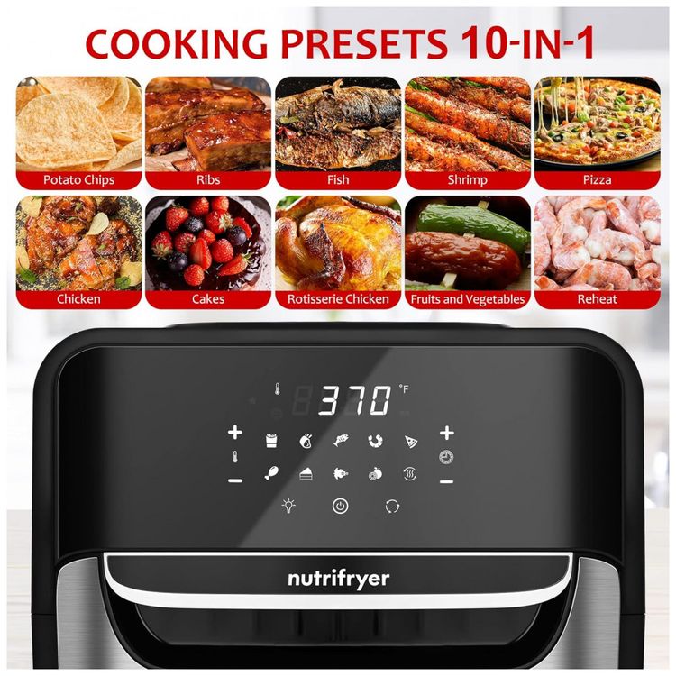 Fritadeira-Eletrica-AirFryer-4L-em-Aco-Inoxidavel-com-Cesto-foto-1