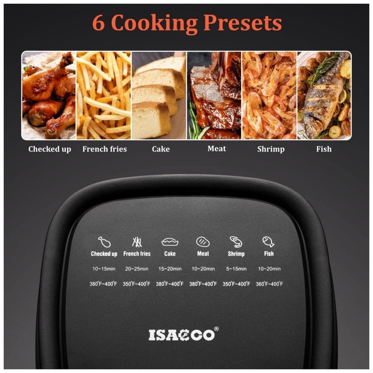 Fritadeira-Eletrica-AirFryer-4.7L-com-Painel-Digital-e-Cesto-foto-2
