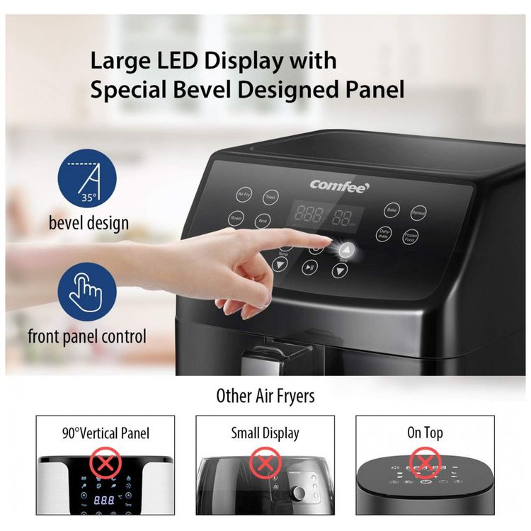 Fritadeira-Eletrica-AirFryer-5.5L-com-Painel-Digital-e-Cesto-foto-3