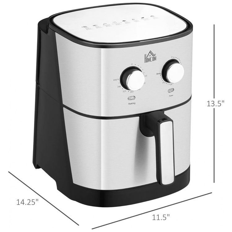Fritadeira-Eletrica-AirFryer-6.9L-com-Temperatura-Ajustavel-foto-2