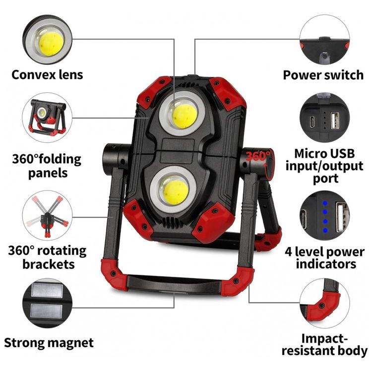 Lanterna-Luz-de-Trabalho-LED-Portatil-Dobravel-e-foto-3