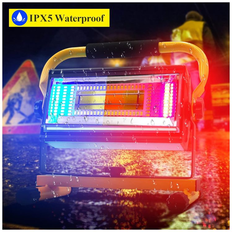 Luz-de-Trabalho-Portatil-7000-Lumens-100W-Recarregavel-USB-a-foto-4