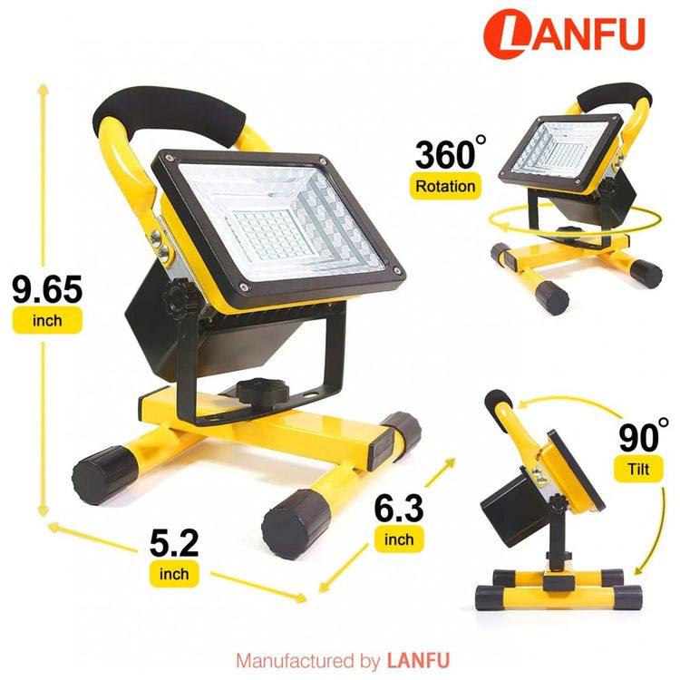 Luz-de-Trabalho-LED-Portatil-com-Bateria-Recarregavel-e-2-foto-2