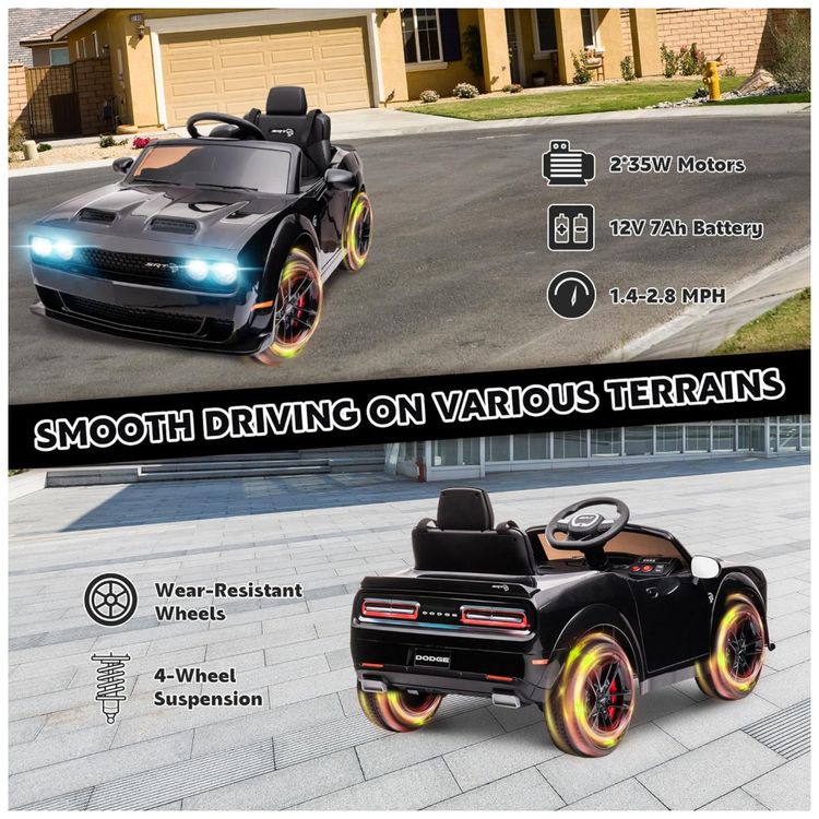 Carro-Eletrico-de-Policia-Infantil-12V-Recarregavel-com-3-foto-2