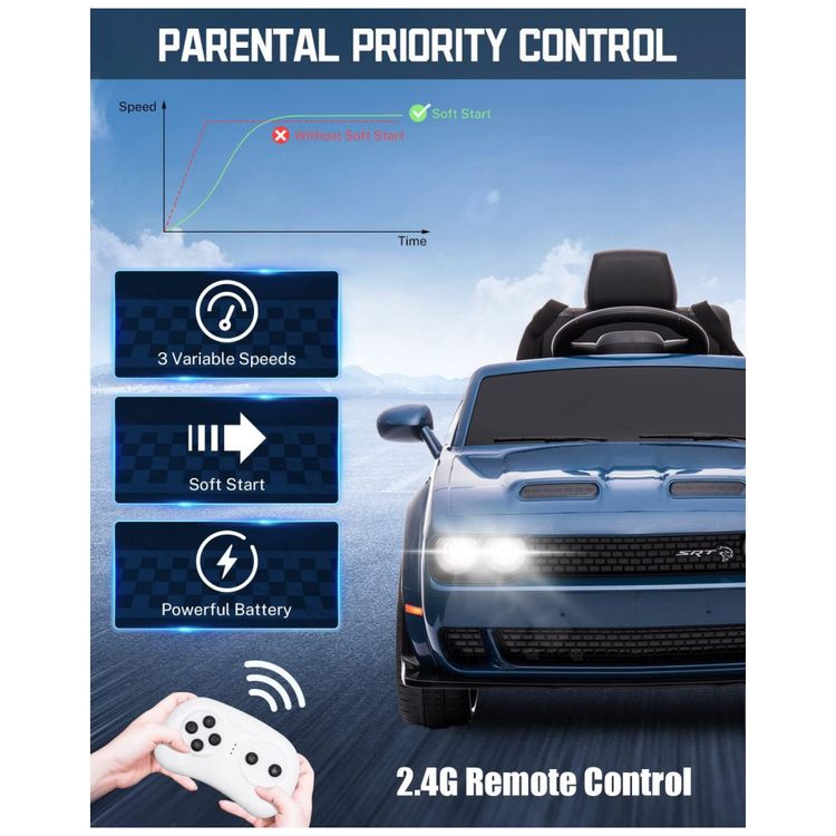 Carro-Eletrico-Infantil-Policial-a-Bateria-12V-e-1-Assento-foto-4