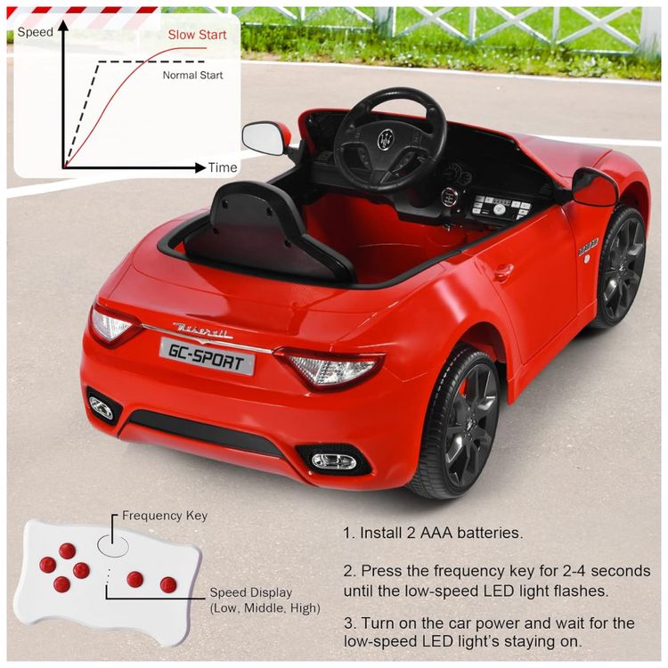 Carro-Eletrico-Infantil-a-Bateria-12V-e-1-Assento-com-3-foto-4