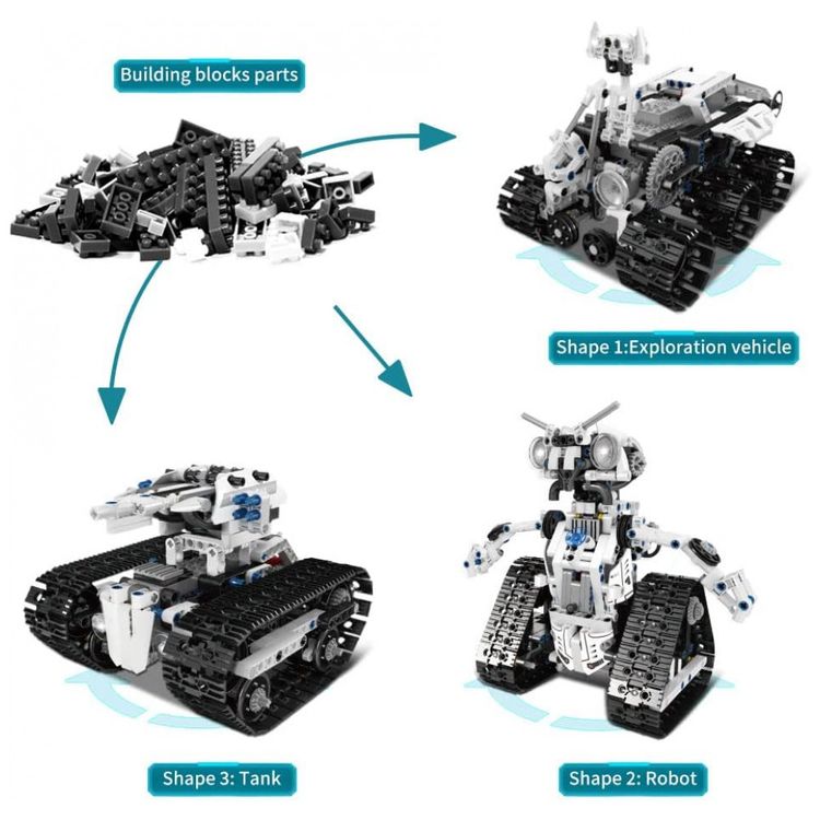 Kit-de-Construcao-Robo-Inteligente-STEM-para-Criancas-de-8-a-foto-1