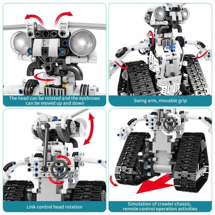 Kit-de-Construcao-Robo-Inteligente-STEM-para-Criancas-de-8-a-foto-4