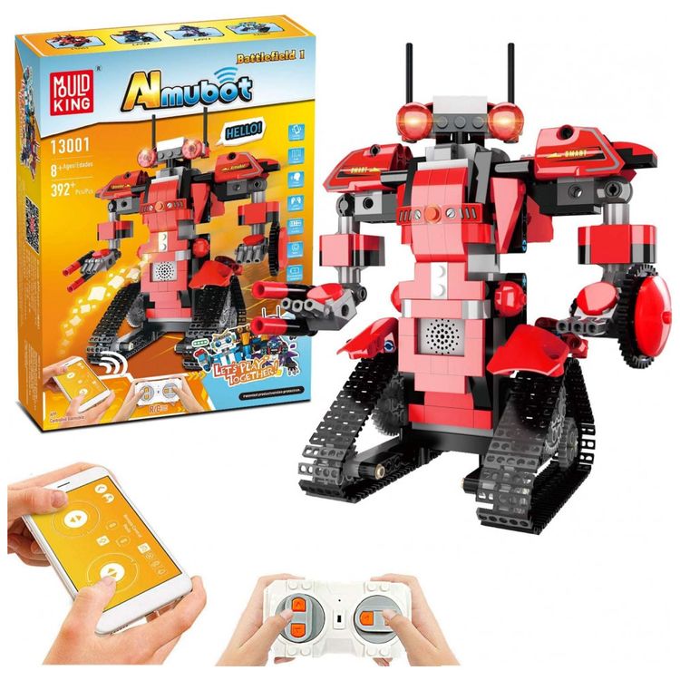 Kit-de-Construcao-Robo-Inteligente-Mould-King-STEM-para-foto-0