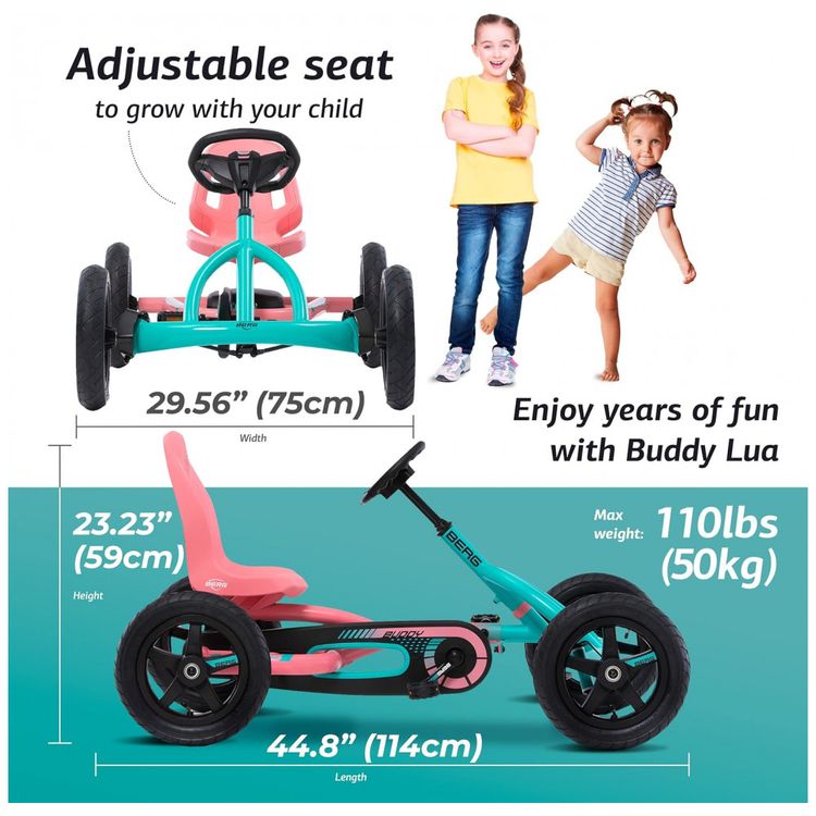Kart-Infantil-a-para-Crianca-de-3-a-8-Anos-e-BERG-Pedal-foto-2