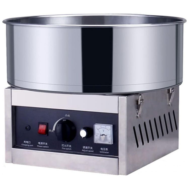 Maquina-de-Algodao-Doce-Eletrica-Profissional-em-Aco-foto-0