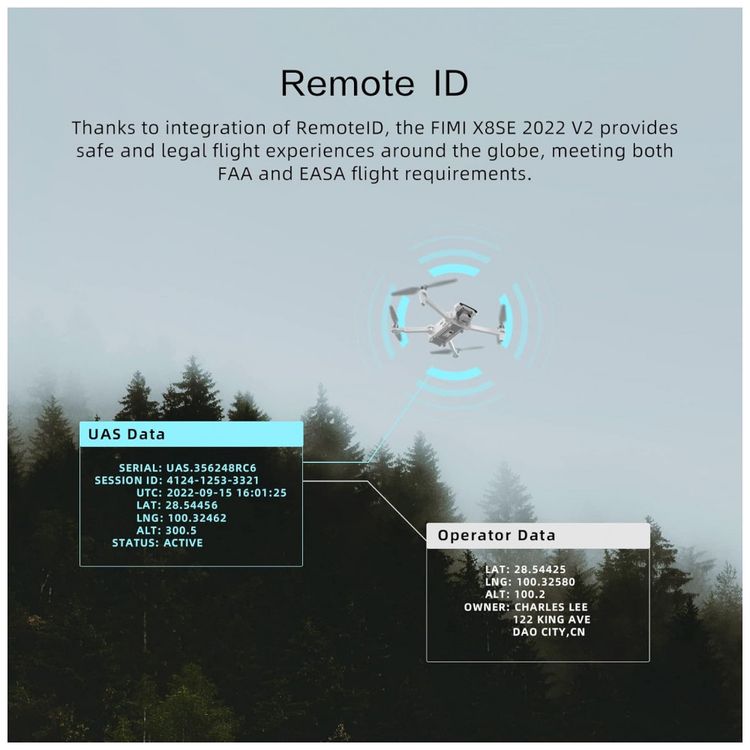 Drone-X8SE-com-Camera-4K-e-Estojo-de-Transporte-FIMI-foto-3