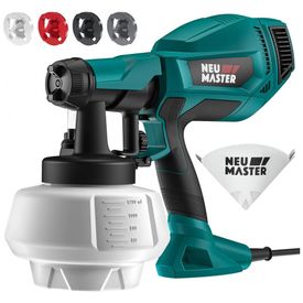 Pistola-de-Pintura-Pulverizadora-1.2L-com-4-Tamanhos-de-foto-0