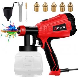 Pistola-de-Pintura-Pulverizadora-1L-com-5-Tamanhos-de-foto-0