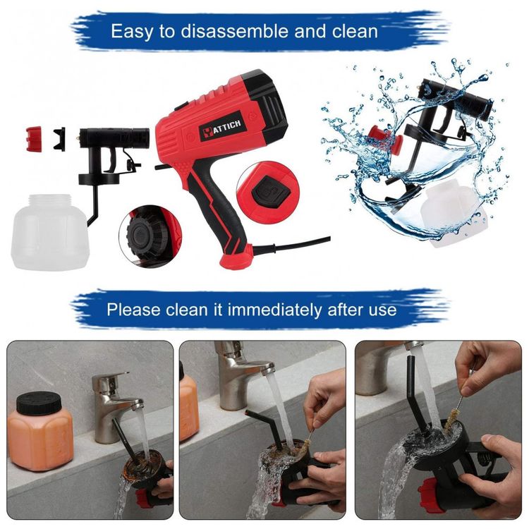Pistola-de-Pintura-Pulverizadora-1L-com-5-Tamanhos-de-foto-5