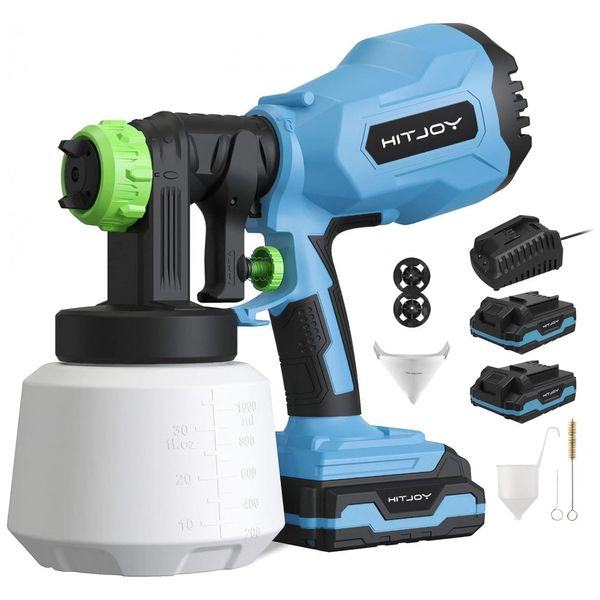Pistola-de-Pintura-Pulverizadora-1L-com-3-Tamanhos-de-foto-0