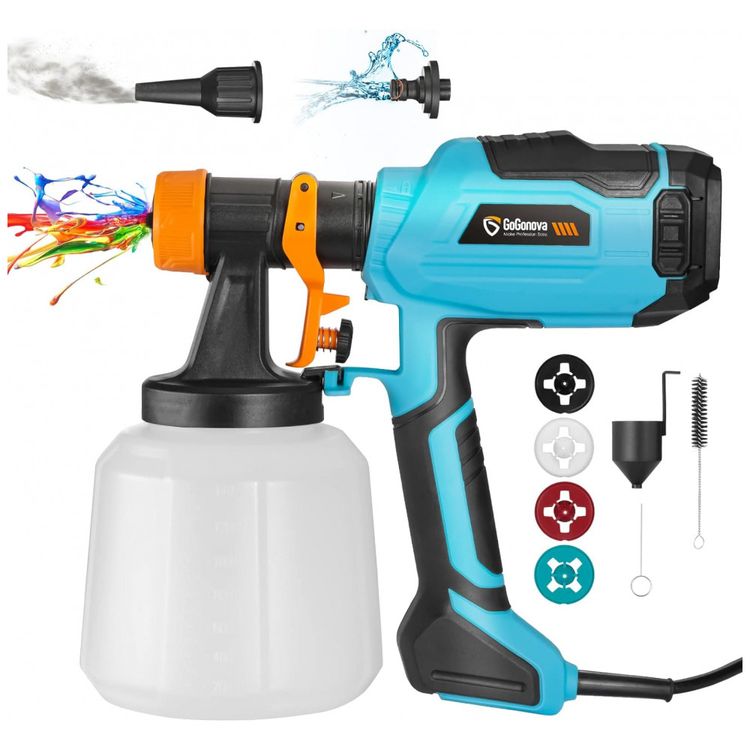 Pistola-de-Pintura-Pulverizadora-1.4L-com-4-Tamanhos-de-foto-0