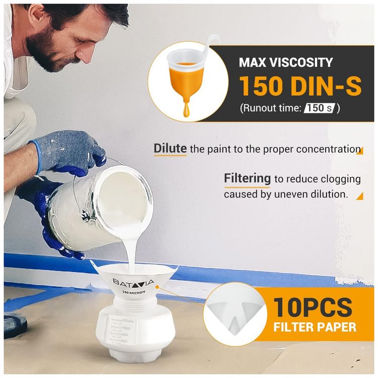 Pistola-de-Pintura-Pulverizadora-1.2L-com-4-Tamanhos-de-foto-2