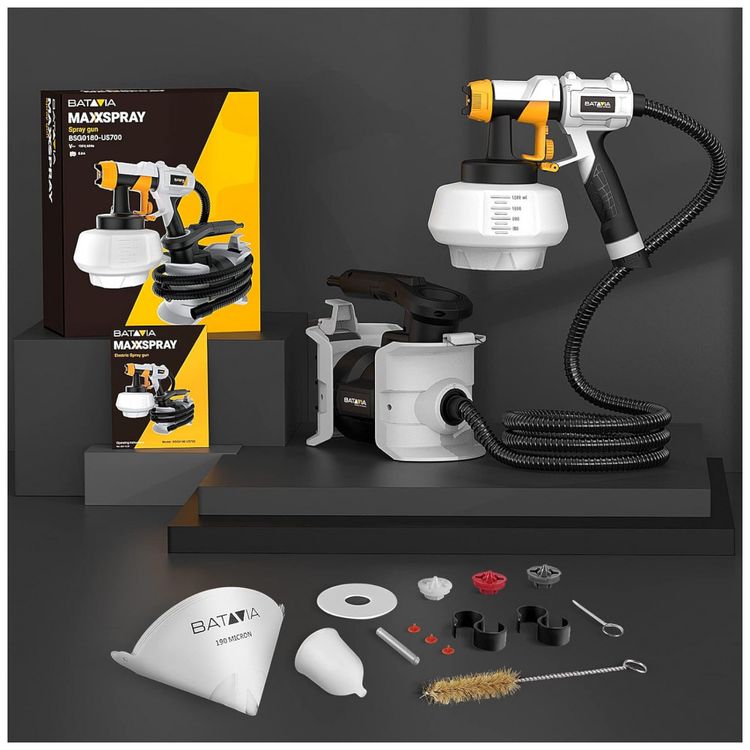 Pistola-de-Pintura-Pulverizadora-1.2L-com-4-Tamanhos-de-foto-5