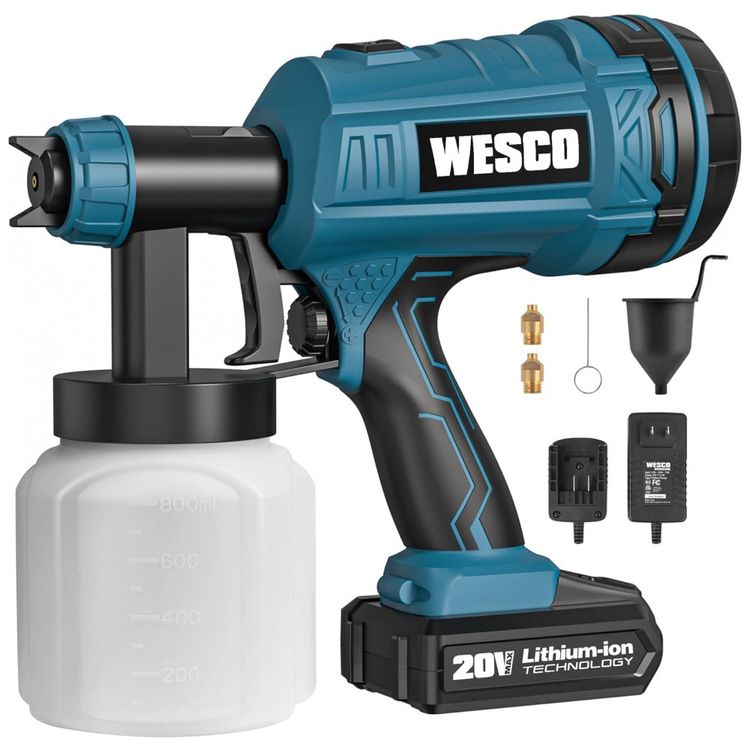 Pistola-de-Pintura-Pulverizadora-800mL-com-3-Modos-de-foto-0
