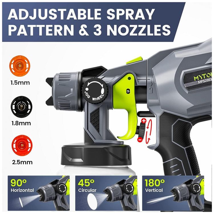 Pistola-de-Pintura-Pulverizadora-800mL-com-3-Modos-de-foto-3