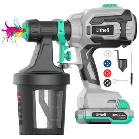 Pistola-de-Pintura-Pulverizadora-1L-com-4-Tamanhos-de-foto-0