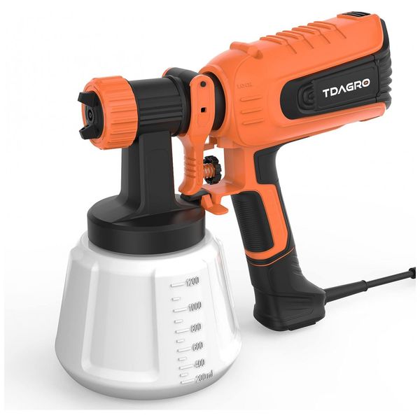 Pistola-de-Pintura-Pulverizadora-1.2L-com-4-Tamanhos-de-foto-0