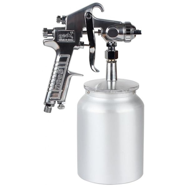 Pistola-de-Pintura-Pulverizadora-2-600mL-em-Aco-Inoxidavel-foto-0